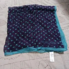 ミッシェルクラン、シルク100%プチスカーフ