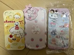 iPhone14ケース 3点セット まとめ売り　ピンク　可愛い