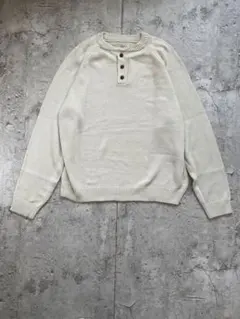 The Craft Crew アイボリー ニットセーター　シンプル　古着