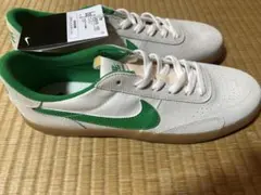 Nike SB ヘリテージ VULC ホワイト/グリーンスニーカー27.5