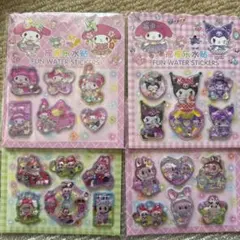 5️⃣ウォーターシール 4枚セット