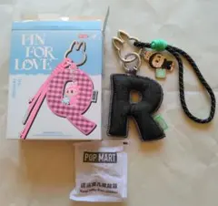 j*5様 ポップマート☆ラブブ・PIN FOR LOVE ・アルファベットペンダ