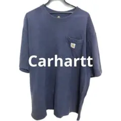 【値下げ交渉⭕️】Carhartt ネイビー Tシャツ オーバーサイズ