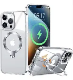iPhone 13Pro 用ケース Magsafe対応 定点スタンド・超絶安定性