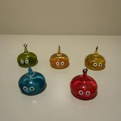 【ドラゴンクエスト スライム クリアマスコット 5個セット】