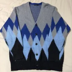 niko and ... アーガイルカーディガン M