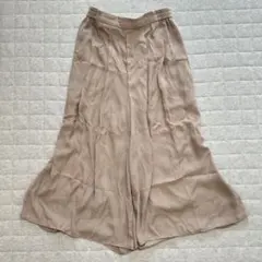 ロペピクニック フレアロングパンツ 上品 シンプル レディース 春服