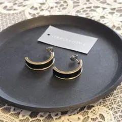 【訳あり・ジャンク品】COUP DE CHANCE ハーフフープピアス