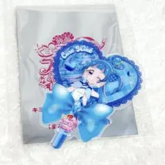 キミとアイドルプリキュア　入場者特典　うちわ型クリアカード　キュアウィンク
