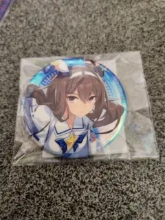 ウマ娘 公式オーロラ缶バッジネオ・アドマイヤベガ