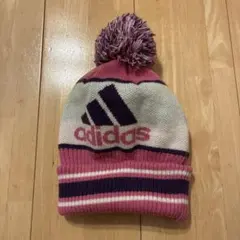 adidas ポンポン付きニット帽 フリーサイズ