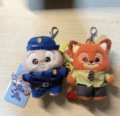 ニック・ワイルドとジュディ・ホップス ぬいぐるみ