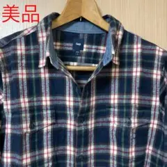 ★最終値下げ❗️美品　GAP★フランネルチェックシャツ