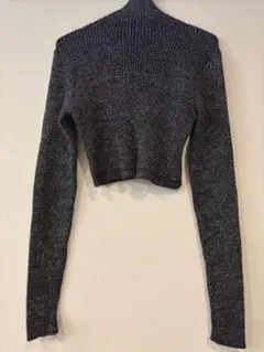 GRL ハイネック クロップド丈 ニットセーター Fサイズ