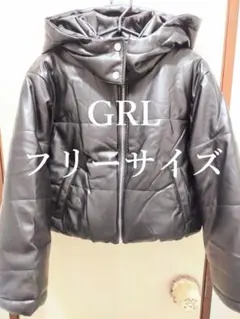 レザー ダウンジャケット