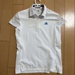 adidas golfレディースポロシャツ ホワイト