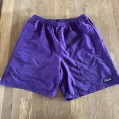 patagonia バギーズロング 7インチ　サイズS パープル