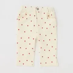 新品未使用　petit main 【スマイルシリーズ】カプリパンツ 80cm