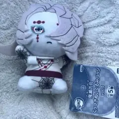 鬼滅の刃　くっつきぬいぐるみ バッジ　累