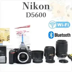 ✨ Nikon D5600 一眼レフ スマホ転送 ダブルレンズセット - メルカリ