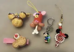 ミッキーミニーストラップ他