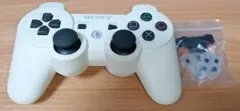 メンテ済み PS3 ワイヤレスコントローラー CECHZC2JA1 白 No.P