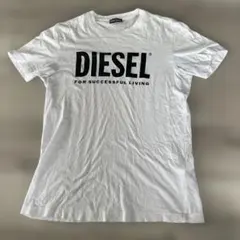 DIESEL ロゴプリント Tシャツ ホワイト　メンズSのサムネイル