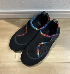 ALBATRE マリンシューズ ブラック/マルチカラー