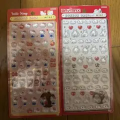 ボンボンドロップシールミニ ハローキティ ベイマックス 2枚セット
