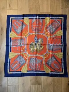 エルメス HERMES カレ90 LES MUSEROLLES 鼻革 スカーフ