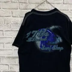 USA製90sヴィンテージTシャツ！シングルステッチブラック古着XL0605