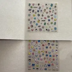 たまごっち　ネイルシール　AとB 2点セット