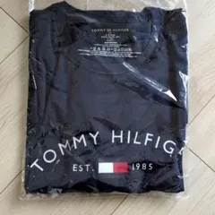トミーフィルフィガー　 半袖Tシャツ L ネイビー