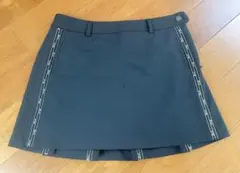デサント・カッコ可愛い【墨黒】後ろプリーツスカート❤️