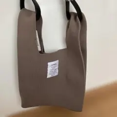 ニットバック　トートバック　２WAYショルダー
