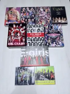 E-girls CD LIVE DVD グッズ 大量 まとめ売り