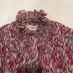 ISABEL MARANT ETOILE 総柄長袖ブラウスのサムネイル