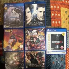 プレステ4ゲームまとめ売り