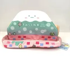 すみっコぐらしショップ限定　ぬいぐるみティッシュケース　銭湯　サウナ