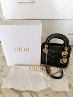 最終値下げ‼️Dior Lady Dior バッグ ミニ ブラック