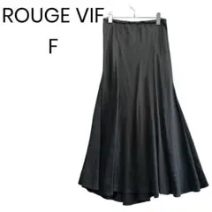 ROUGE VIF フレアスカート きれいめコーデ オフィス 上品 b049のサムネイル