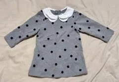 JACADI ジャカディ　ドットワンピース　24m 88cm