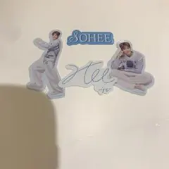 RIIZE ポップアップ 渋谷109 フレークシール　ソヒ