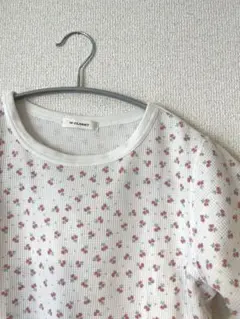WCLOSET ダブルクローゼット サーマルTシャツ ショート丈 さくらんぼのサムネイル