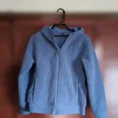 ユニクロ　防風　ブロックテックフリースボアパーカー　Lサイズ