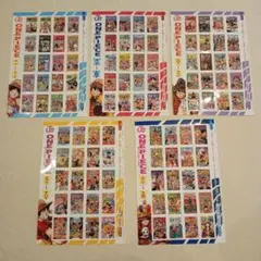 ONE PIECE コミックスフレークステッカーコレクションズ 5枚セット