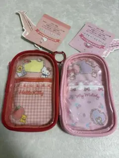 【新品未使用】ハローキティ＆マイメロディ アクリルスタンドホルダー