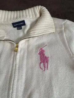 Ralph Lauren ホワイト カーディガン