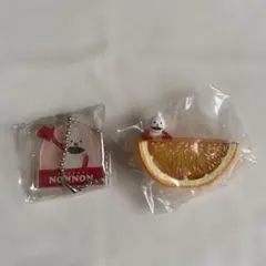 ノンノン(パペットスンスン) ガチャガチャ2点セット