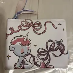ユニコ　イッツデモ　ティッシュポーチ